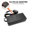 NEW Power Supply For PS2 Replacement AC Adapter Charger Cable Cord 100‑240V DC 8.5V for PS2 Slim 70000 Console EU Plug / US Plug.