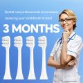 Ultra Soft Replacement Toothbrush Brush Heads Compatible with Philips Sonicare Electric Toothbrush for Sensitive Teeth Gums Care.