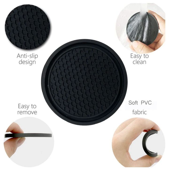 1/2%20pcs/set%20black%20car%20auto%20cup%20holder%20anti%20slip%20insert%20coasters%20pads%20interior%20accessories%20universal%20fits%20perfectly%20for%20most%20cups%20-%20Image%203