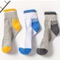 5pairs/set Men's Breathable Casual Sports Socks Quarter Socks For All Seasons. 