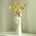 Human Body Flower vase Delicate Vase Insertion Aesthetic Decorative Arm Body Ornament Home Decoration Resin Ceramic vase Home home decoration item. 