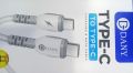 DANNY Type-C to Type-C Charging Cable 66W PowerLine Ultra Fast SupportLow. 