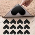 4/8/12PCS Washable Rug Gripper Reusable  Mat Rug Pads Sticker Double Sided Non-Slip Patch Tape for Tile Floors Carpets. 