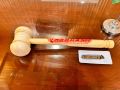 Cricket Bat Mallet Double sided / Wooden hammer for knocking/ perfect wooden Cricket Bat mallet/ hard for bats. 