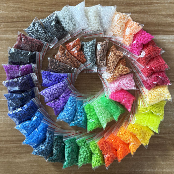 5MM 10000pcs 3D Hama Beads Pixel Puzzle Iron Beads for kids Perler Hama Beads Diy High Quality Handmade toy Fuse Beads