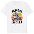 Se Me Va La Pinza T-shirt Fun Spanish Jokes Y2k Retro T-shirt Women's Soft Unisex Casual Top cute  graphic t shirts. 