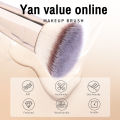MAANGE 2PCS Foundation Brush Set for Liquid Cream Powder Contour Buffing Blending Concealer Face Brush Cosmetic Makeup Tools. 
