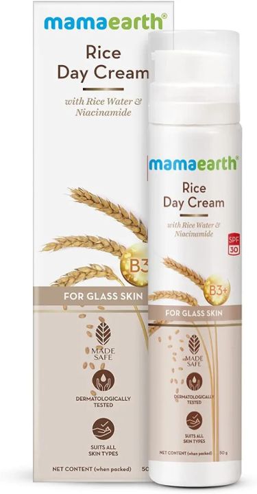 Mamaearth%20Rice%20Day%20Cream%20for%20daily%20use,%20With%20Rice%20Water%20&%20Niacinamide%20for%20Glass%20Skin%20-%2050%20g%20-%20Image%202
