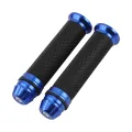 7/8'' Motorcycle Grips Hand Bar Grips Rubber Anti-Slip Mountain Motocross Handlebar for KTM Yamaha Kawasaki Universal Pit Bike. 