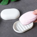 Plastic Bathroom Shower Soap Box With Lids Travel Portable Small Soap Tray Dish Storage Holder Plate Home Soap Container. 