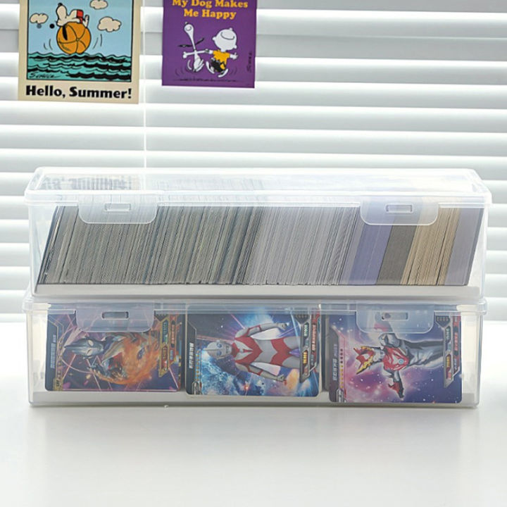 Clear%20Plastic%20Compartmentalized%20Organizer%20Box%20Holds%20550+%20Game%20Cards%20Storage%20Box%20With%20Adjustable%20Divider%20For%20PTCG/MTG%20Cards%20-%20Image%202