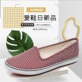 Steppora Women Slip On Printed Canvas Shoes - Lightweight Comfortable Casual Sneakers Pumps Flat Shoes For Girls. 