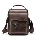 Men's Durable Shoulder Bag High Quality PU Leather Cross Body Sling Bags Travel Crossbody Fashion Pack for Male.