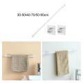 Telescopic Curtain Rod White Easy Install for Closet Curtain Pole Shower Curtain Rod Tension Rod for Home Doorway Cupboard.