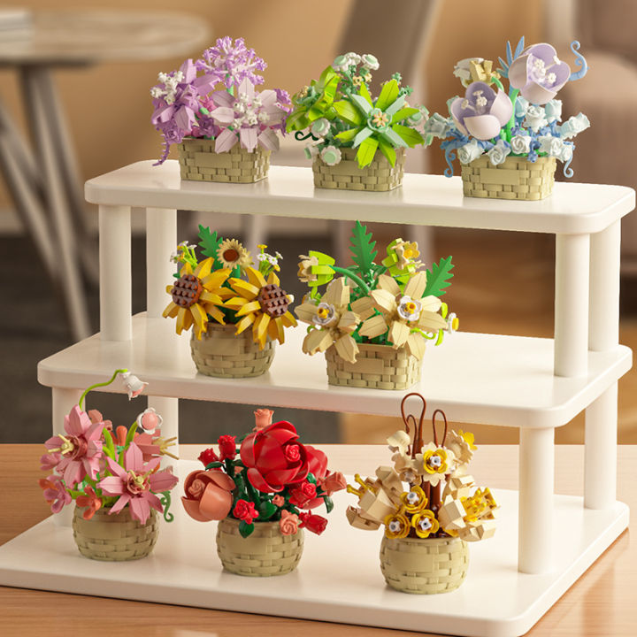 DIY%20MOC%20Potted%20Rose%20Sunflower%20Plants%20Succulents%20Bonsai%20Tree%20Gardens%20Romantic%20Building%20Blocks%20Model%20Bricks%20Kids%20Sets%20Kits%20Toys%20-%20Image%203