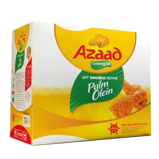 Azaad Cooking Oil 5 Liters Carton