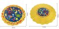 Water Splash Pools Kids Outdoor Funny Toys Children Inflatable Round Sprinkler Mat Yard Water Spray Pad.