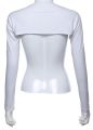 Muslim Women's Elastic Modal Cotton Jersey Bolero Sleeve Long Arm Cover Shrug Shoulder Oversleeve Suncreen Wear Under T- shirt. 