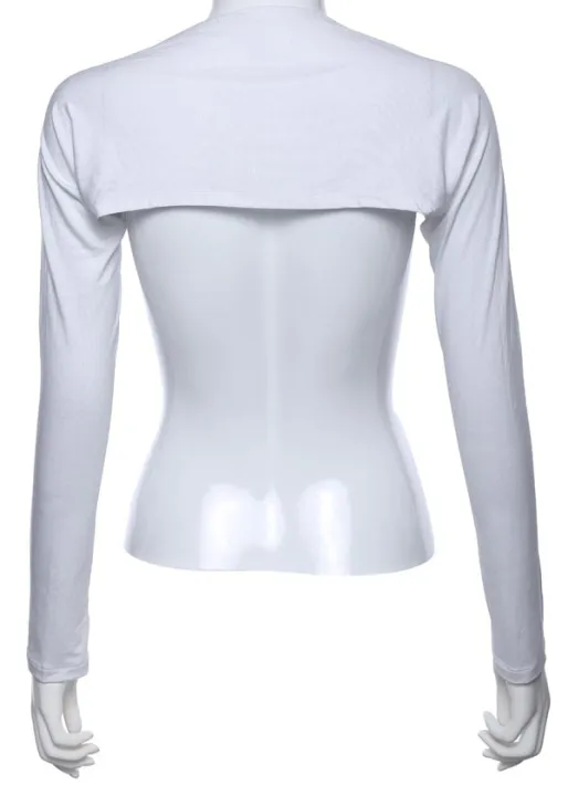 Muslim%20Women's%20Elastic%20Modal%20Cotton%20Jersey%20Bolero%20Sleeve%20Long%20Arm%20Cover%20Shrug%20Shoulder%20Oversleeve%20Suncreen%20Wear%20Under%20T-%20shirt%20-%20Image%207