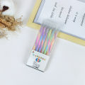 6Pcs Mixing of 3 Colors Rainbow Gel Pens Color Changing Ballpoint Pen Glitter Pen Set for Adults Coloring Book Drawing Doodling. 