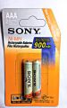 Sony Rechargeable AAA cell 1.2v pack of 2. 