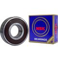 NSK 6203-2RS 6203DDU Made in Japan 17X40X12MM Pressed Steel Cage,Deep Groove Ball Bearings. 