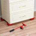 Furniture Mover Tool Heavy Stuffs Moving Roller with Bar Furniture Mover Lifter with Wheel Professional Moving Transport Tool. 