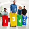 4Pcs Kangaroo Jumping Bags Sack Race Outdoor Fun Sports Games Parent-child Interactive Sensory Training Preschool Play Toys.