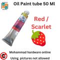 Oil color Tubes 50 ml, Premium Oil Paint Tube – Rich Colors, Professional Quality by well known brands, blue bird, marries, butterfly, diamond etc. Attractive shades , beautiful art works. 