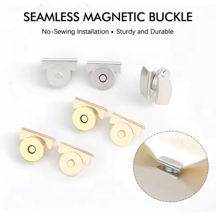 1/2/3Pcs%20Snap%20Buttons%20Metal%20Seamless%20Magnetic%20Buckle%20Clasp%20for%20Tote%20Bags,%20Clothing%20and%20DIY%20Crafts,%20No-Sewing%20Clip%20for%20Purse%20-%20Image%205