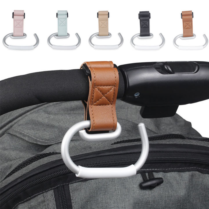 Baby%20Stroller%20Hook,%20Leather%20Stroller%20Hook,%20Universal%20Accessories%20for%20Baby%20Strollers%20Large%20Aluminum%20Alloy%20Hanging%20Bag%20Hook%20-%20Image%206