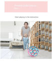 Soft Silicone Teether Rattle Ball For Baby Infant Grasping Training Sensory Toy Textured Easy Grip .