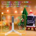 LED Drawing Board Acrylic Message Board Erasable USB Drawing Board Birthday  Advertising for Creative Activities with Stand. 