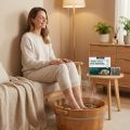 Herbal Ginger Foot Bath Relaxation Foot Spa Improve Dry Hydrating Foot Relief Insomnia Slimming Leg Anti Edema Body Detox Care. 