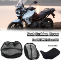 For Tiger 800 Tiger800 Mesh Motorcycle Seat Cover 3D Elastic Motorbike Breathable Heat Resistant Anti-Slip Protector Cover. 