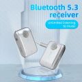 Bluetooth 5.3 Receiver Wireless Adapter 3.5mm AUX U-Disk/TF for Car Speaker Headset Audio Music Receiver Hands Free Car Kit. 