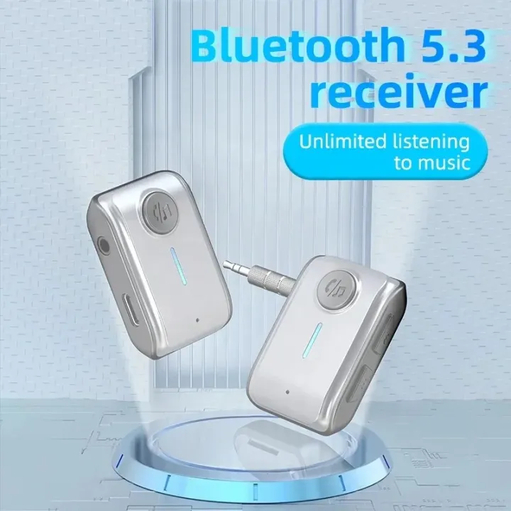 Bluetooth%205.3%20Receiver%20Wireless%20Adapter%203.5mm%20AUX%20U-Disk/TF%20for%20Car%20Speaker%20Headset%20Audio%20Music%20Receiver%20Hands%20Free%20Car%20Kit%20-%20Image%202