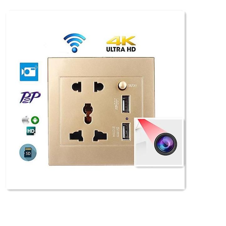 Wifi%20Ip%201080p%20Camera%20Dvr%20Wall%20Plug%20Socket%20Video%20Record%20Cctv%20Wall%20Camera%20-%20Image%205