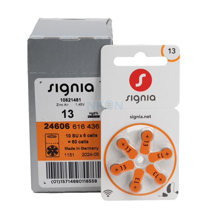 Signia%20hearing%20aid%20battery%2013,%206%20PCS%20-%20Image%202