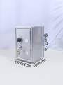 Home Mini Safe - Small Lockable Storage Box With Combo & Key, Protects Valuables, Cash, Documents & Personal Jewelry.