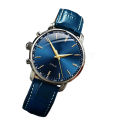 Men's Casual Quartz Watch Easy to Read Dial Watch with Leather Band & Pin Buckle n Birthday Gift. 
