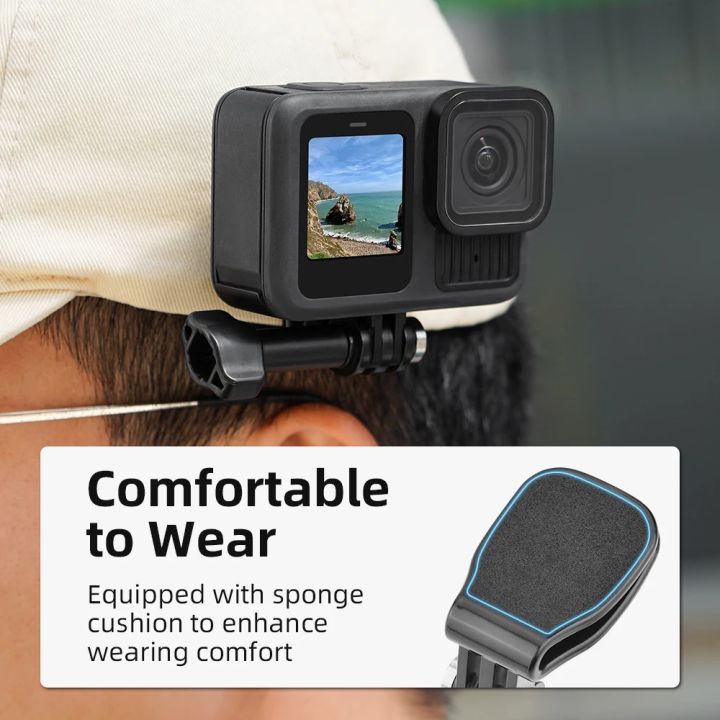 Flymile%20Adjustable%20Cap%20Clip%20Mount%20For%20Insta360%20GO3/3S%20Action%20Camera%20Universal%20Anti-shake%20Fixed%20Vertical%20Horizontal%20Border%20Holder%20-%20Image%206