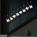 New modern butterfly style led 3/option hanging pendant for indoor lighting decorations. 