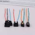 2Pcs Headlight Lamp Bulb Socket Wiring Harness Connector Plug Adapter Line For H1 H7 H4 Bulb Car Headlight Connection Plugs.