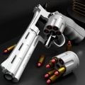 Zp5 Magnum 357  Revolver Soft Bullet Boy Simulation Toy Can Fire Pistol Burst Pistol Children's Birthday Party Gift. 