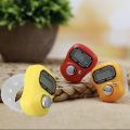 Pack of 3 Digital finger Tasbeeh & Tally Counters for Finger Ring - Random colors. 