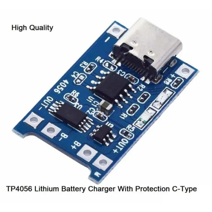 TYPE-C PORT TP4056 TP-4056 5V 1A Type-C USB With Battery PROTECTION ...