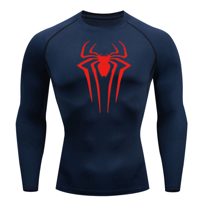 Spider%20Print%20Long%20Sleeve%20Compression%20Shirts%20for%20Men%20Gym%20Workout%20Rash%20Guard%20Undershirts%20Baselayers%20Athletic%20Quick%20Dry%20Tees%20Tops%20-%20Image%207