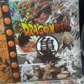 Dragon Ball Super Saiyan Goku Collectible Card Album 4 Compartments Can Hold 240 Pcs Card Matte Touch Shell Card Album . 