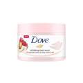 international UK product Dove Exfoliating Pomegranate Seeds & Shea Butter Body Scrub 300ml.